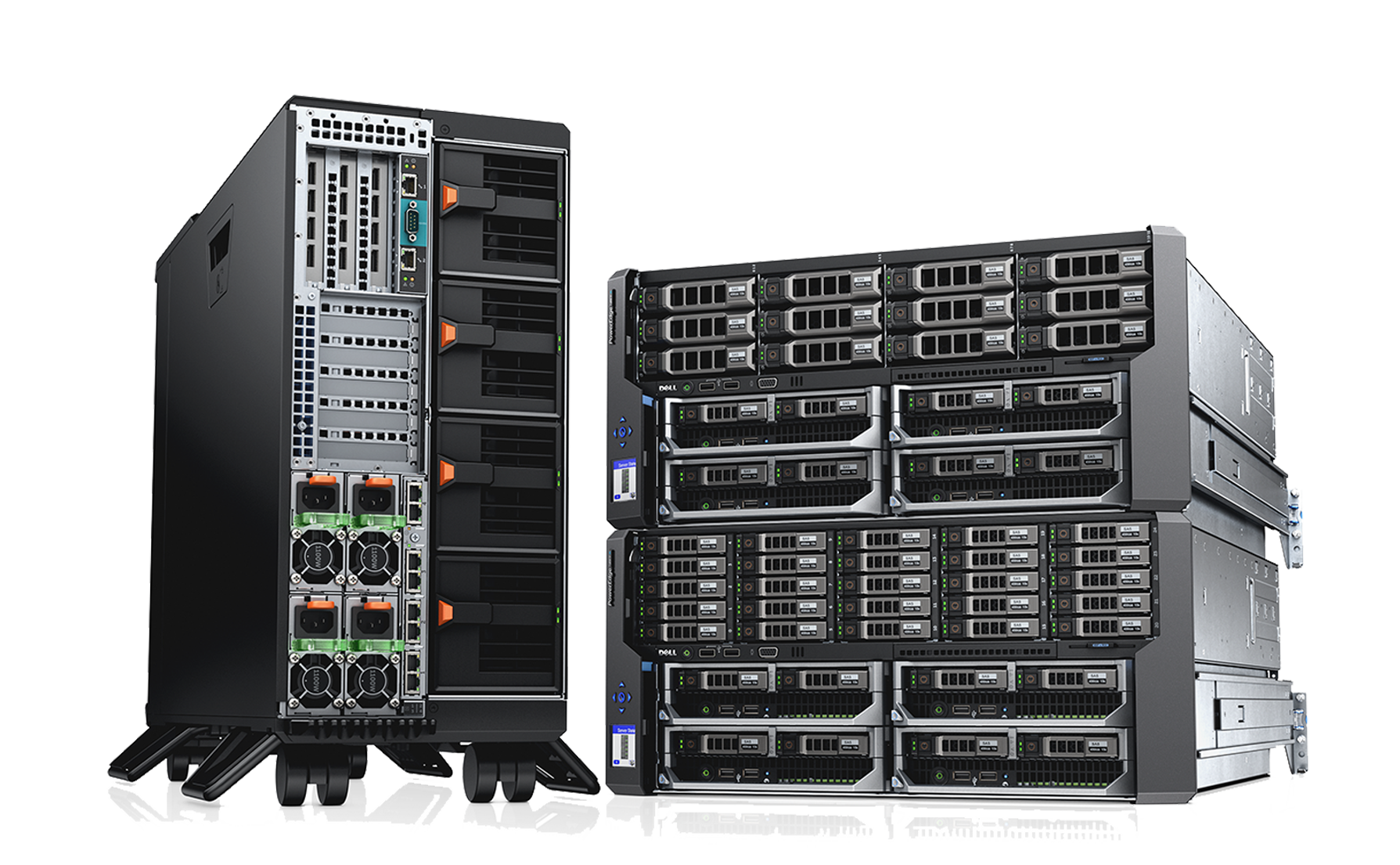 Dell POWEREDGE m1000e. Dell POWEREDGE m630. Dell VRTX. Система хранения данных "СХД-120".